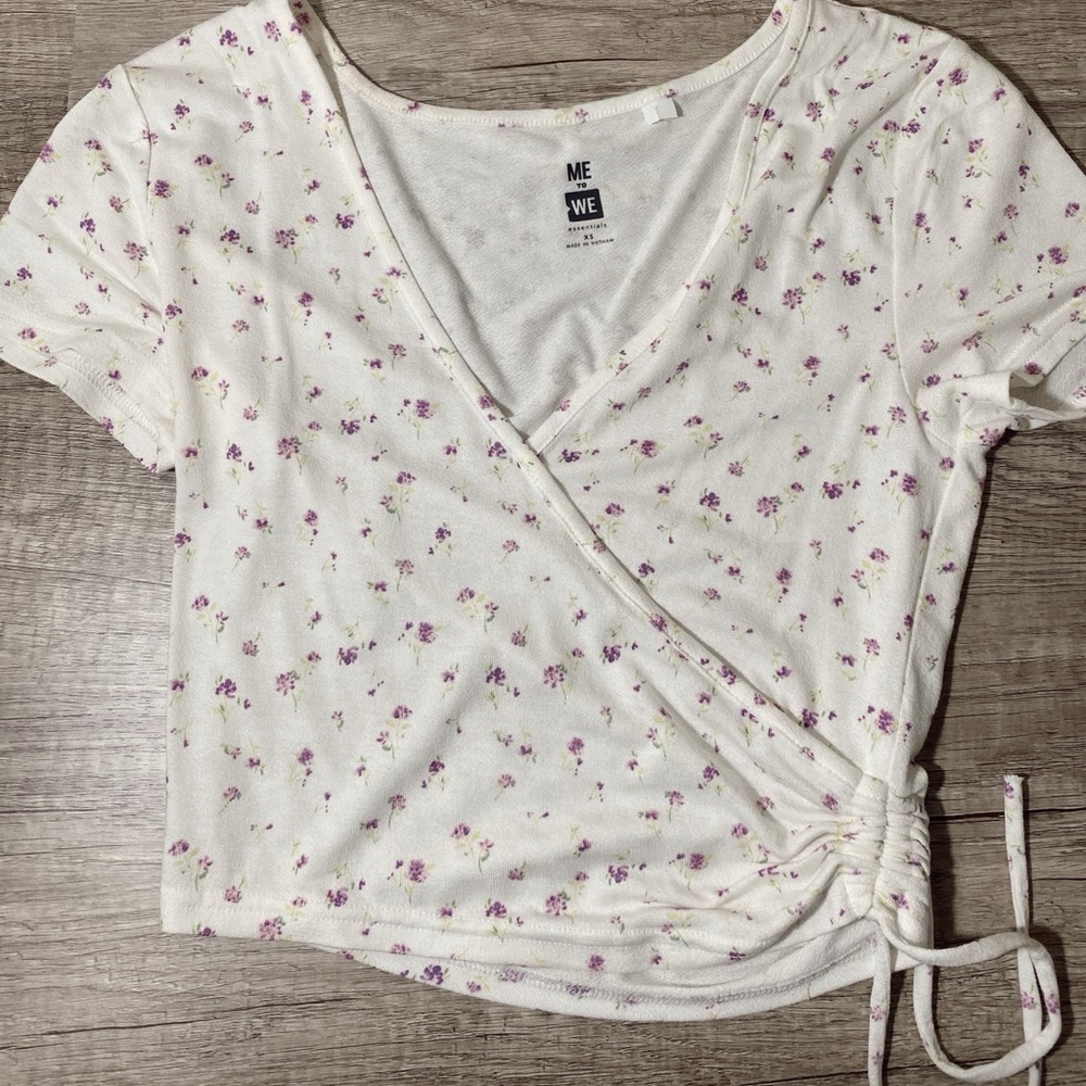 pacsun floral top
